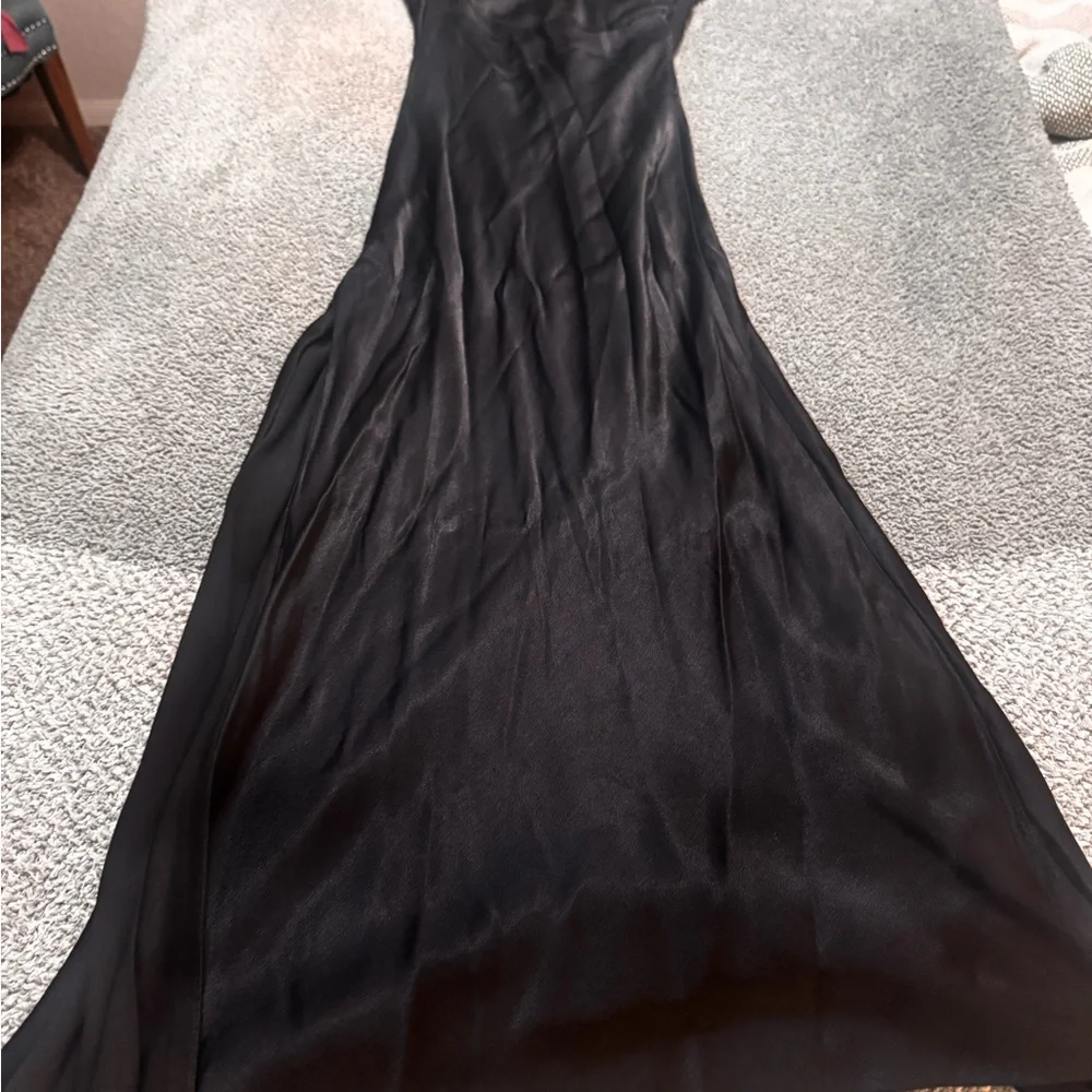 Free People Black Midi Dress - Picture 4 of 4